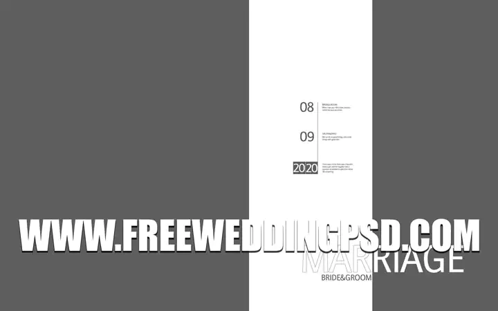 free indian wedding psd 12x36 Templates