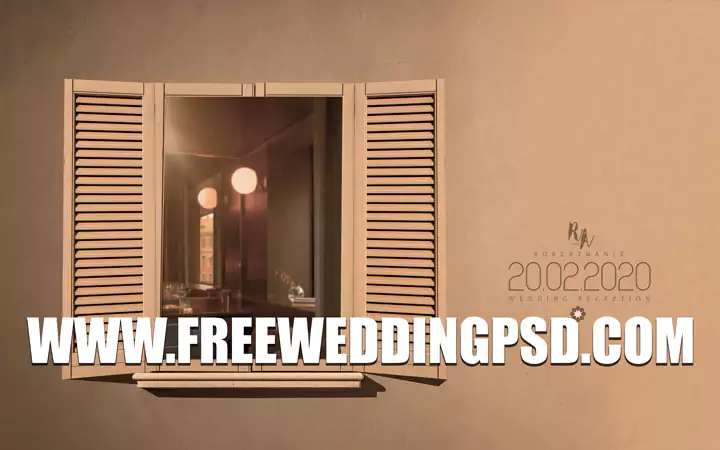 free indian wedding psd 12x36 Templates