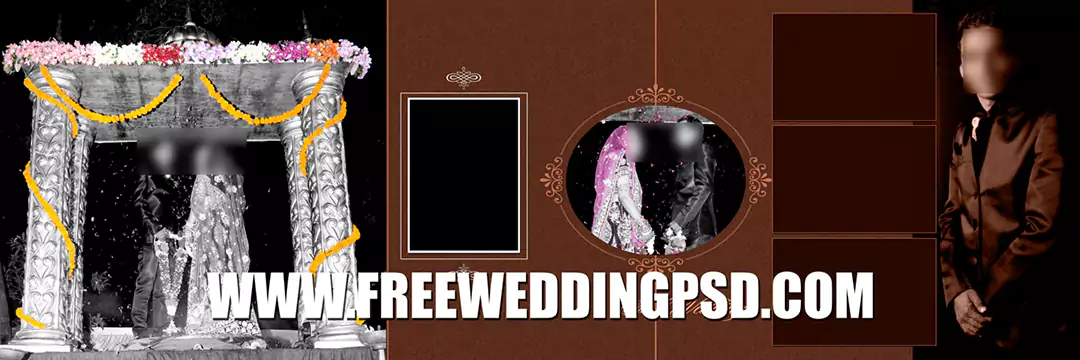 wedding website psd free download