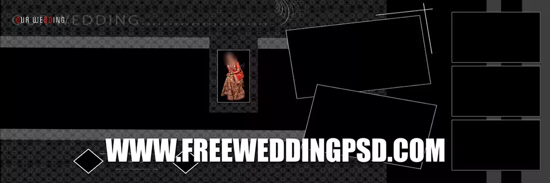 free psd wedding website