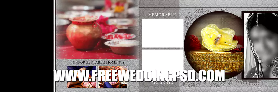 wedding banner psd free download