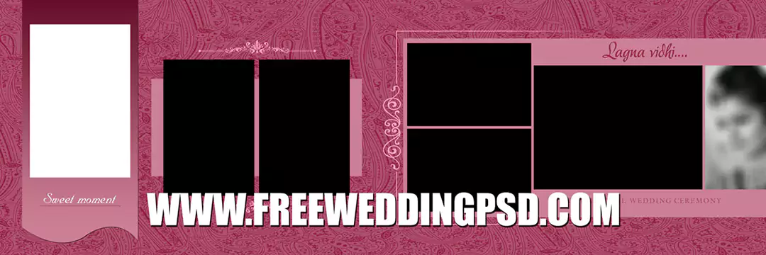 Free Wedding Psd 12 X 36 (230) | wedding elements psd file