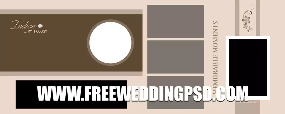 free wedding invitation psd