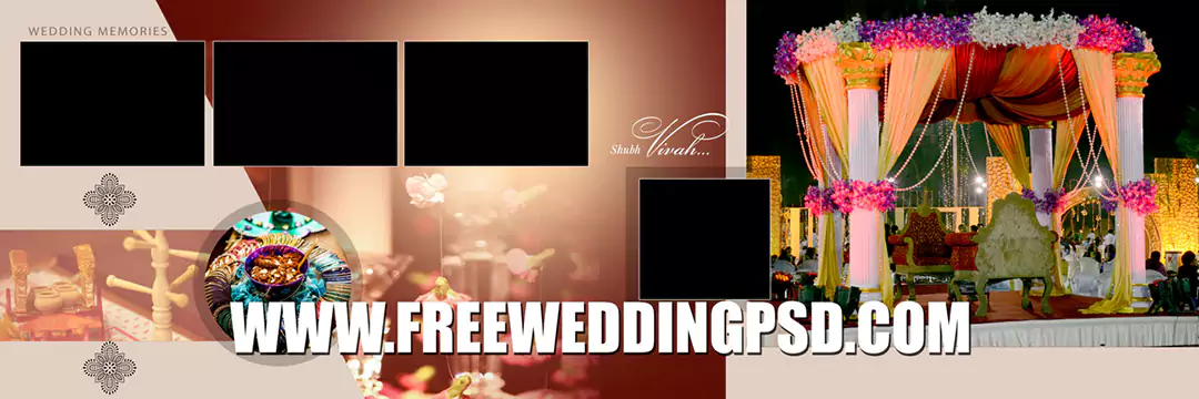Free Wedding Psd 12 X 36 (261) | free wedding program psd