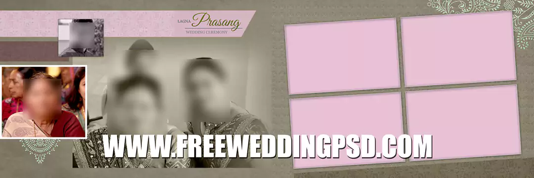 Free Wedding Psd 12 X 36 (268) | wedding photo psd free download