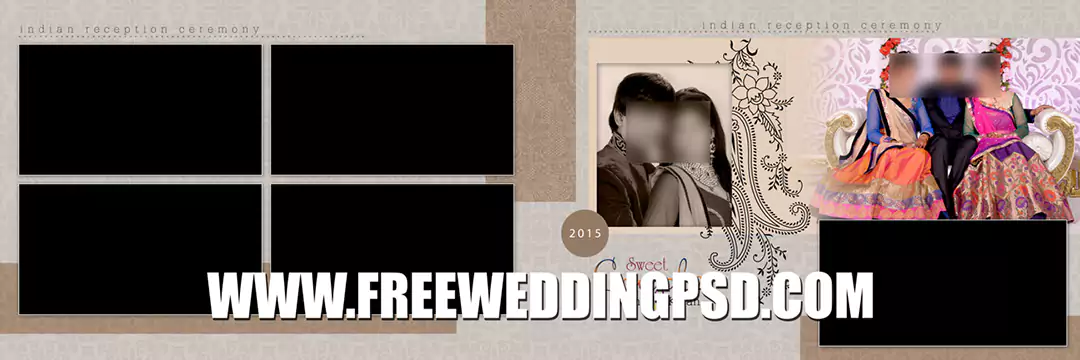 Free Wedding Psd 12 X 36 (284) | wedding vector psd free