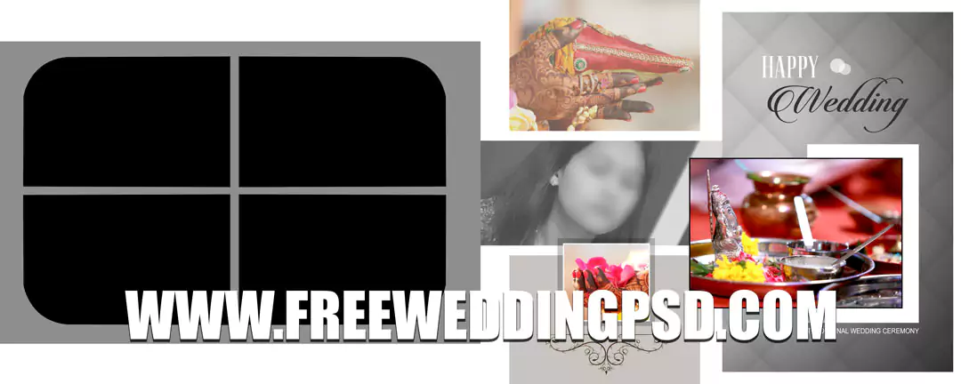 Free Wedding Psd 12 X 36 (381) |wedding invitation psd template