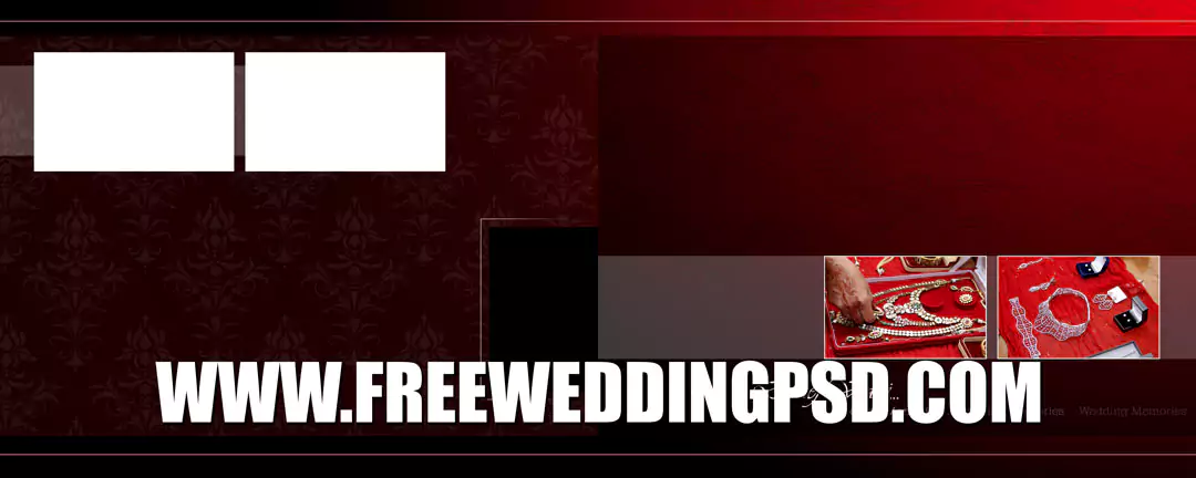 desain x banner wedding psd