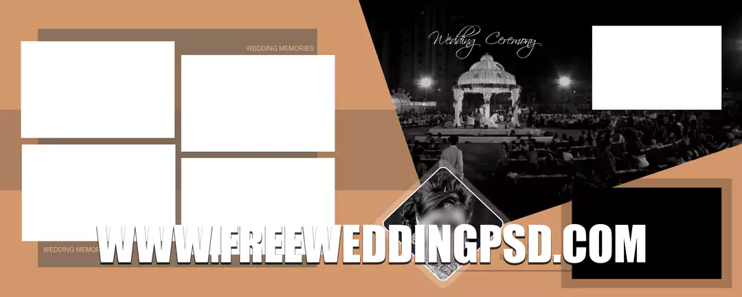 Free Wedding Psd 12 X 36 (481) | wedding calendar 2020 psd