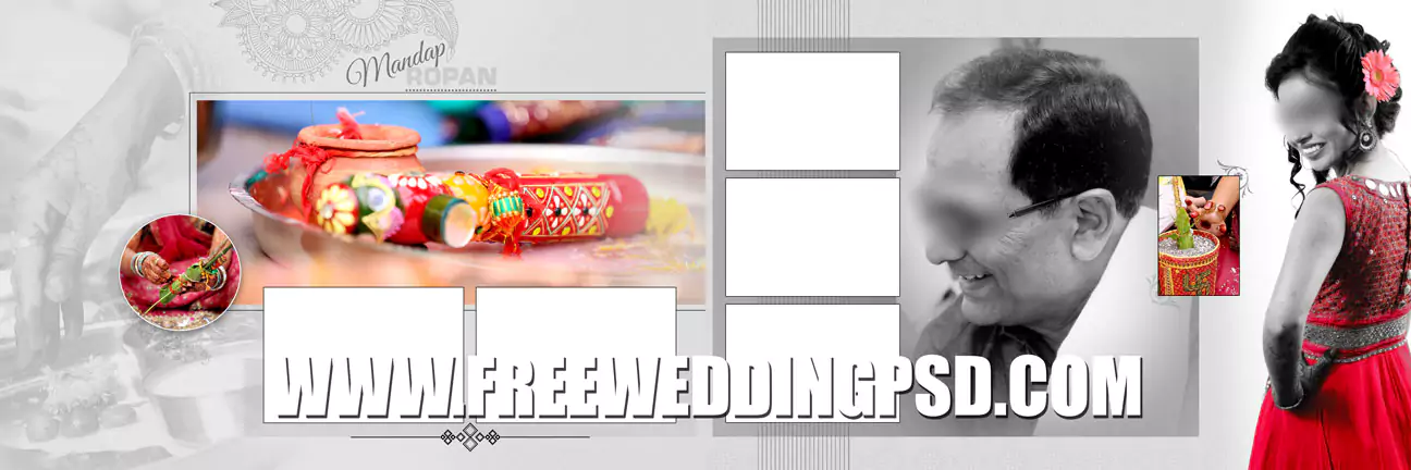 Free Wedding Psd 12 X 36 (507) | wedding anniversary psd