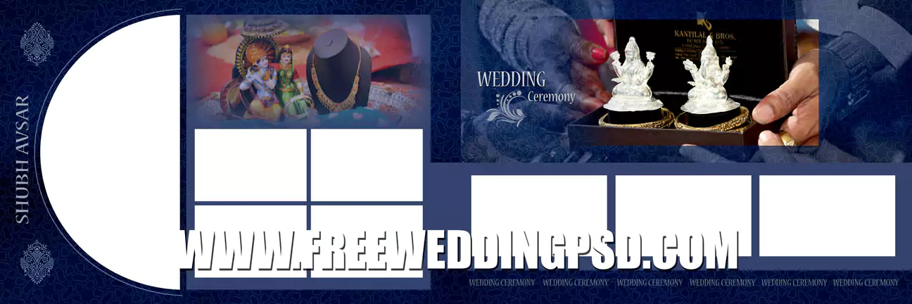 wedding layout psd