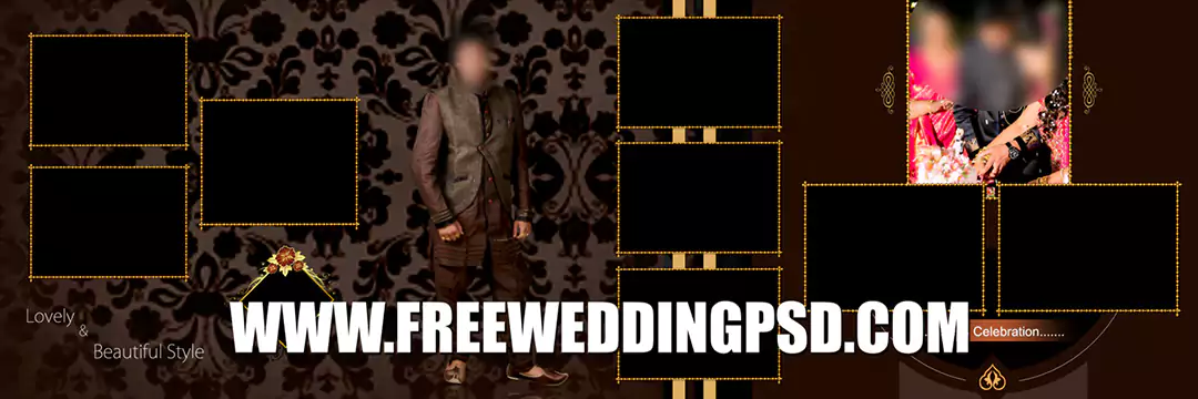 Free Wedding Psd 12 X 36 (752) | indian wedding dresses psd free download