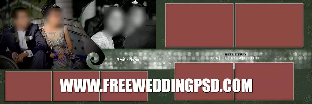 Free Wedding Psd 12 X 36 (769) | indian wedding photography album design psd