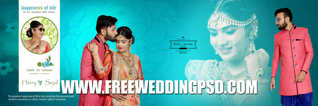 Free Wedding Psd 12 X 36 (822) | free photoshop wedding templates for photographers