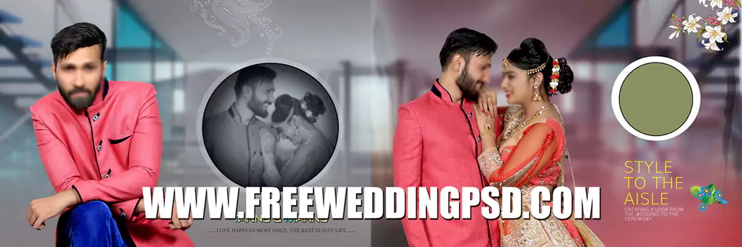 Free Wedding Psd 12 X 36 (866) | lucky studio 12×36 album download