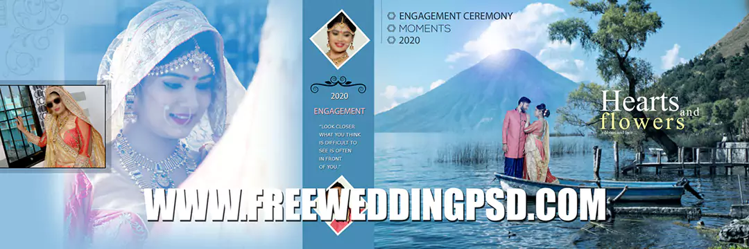 Free Wedding Psd 12 X 36 (874) | wedding album design psd free download
