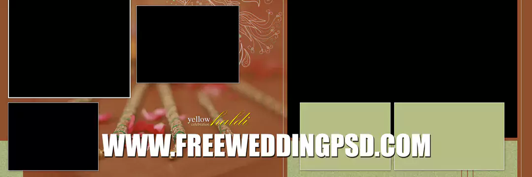 creative wedding album design templates psd free download