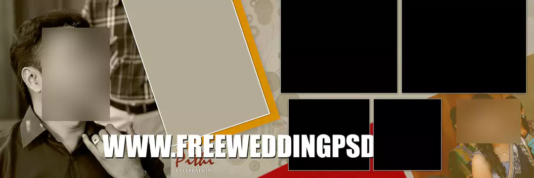 creative wedding album design templates psd free download