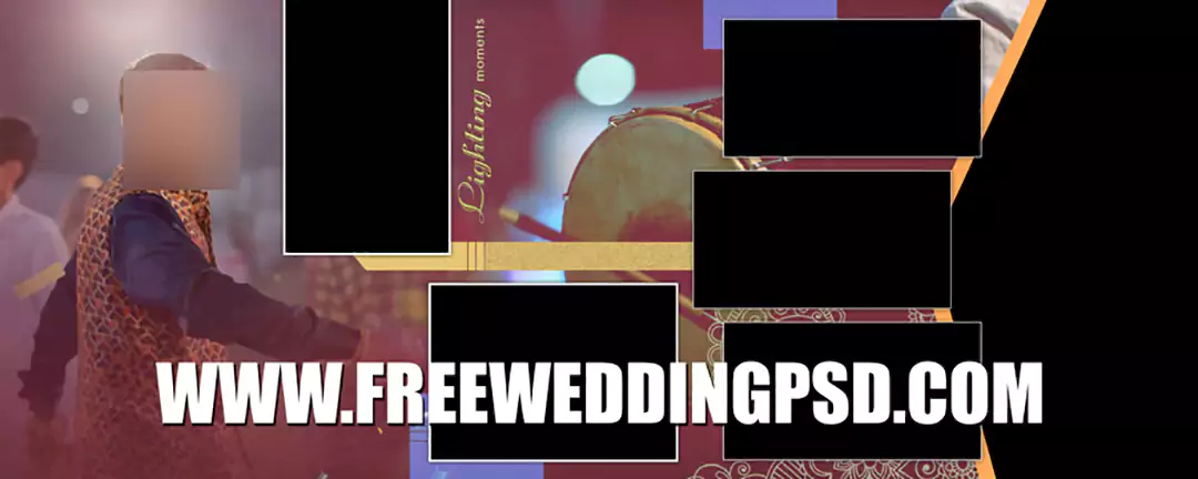 wedding album design templates psd free