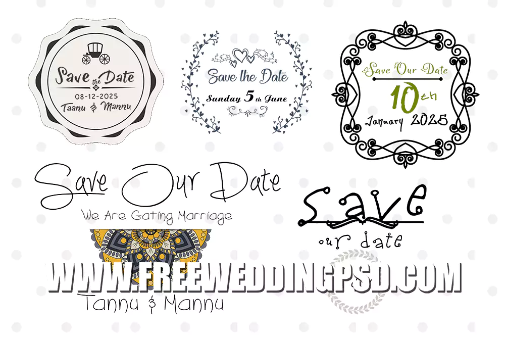 Download New Save The Dates Logo For Free New Save The Dates Design