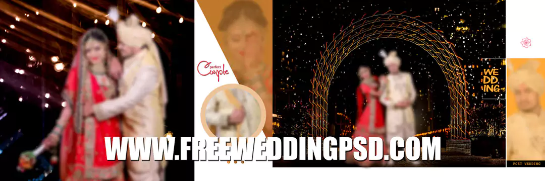 free psd wedding album templates