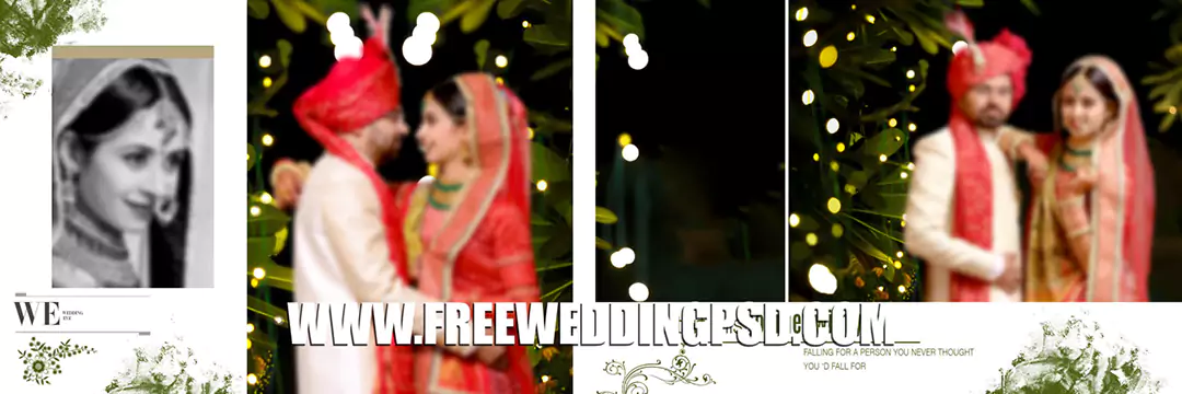 free psd wedding album templates