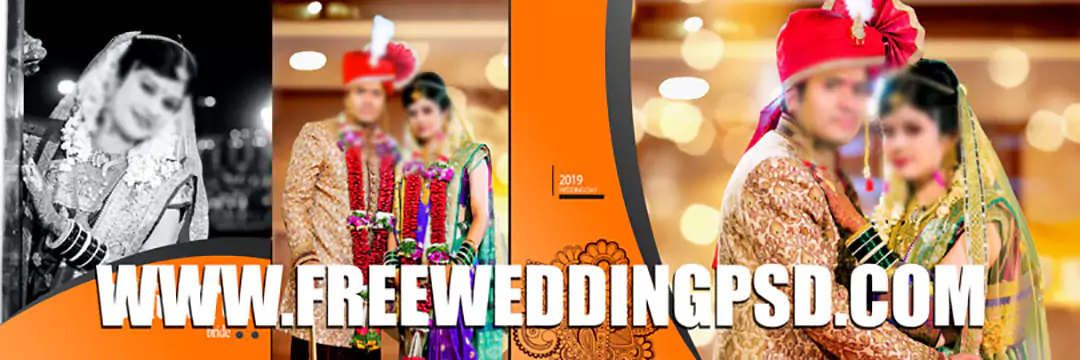 free psd wedding album templates