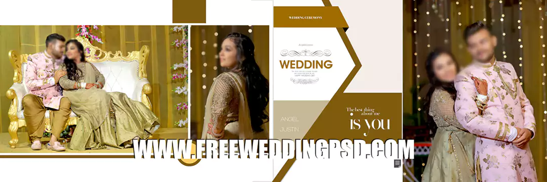free download wedding album templates psd