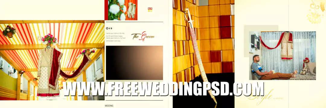 free download wedding album templates psd