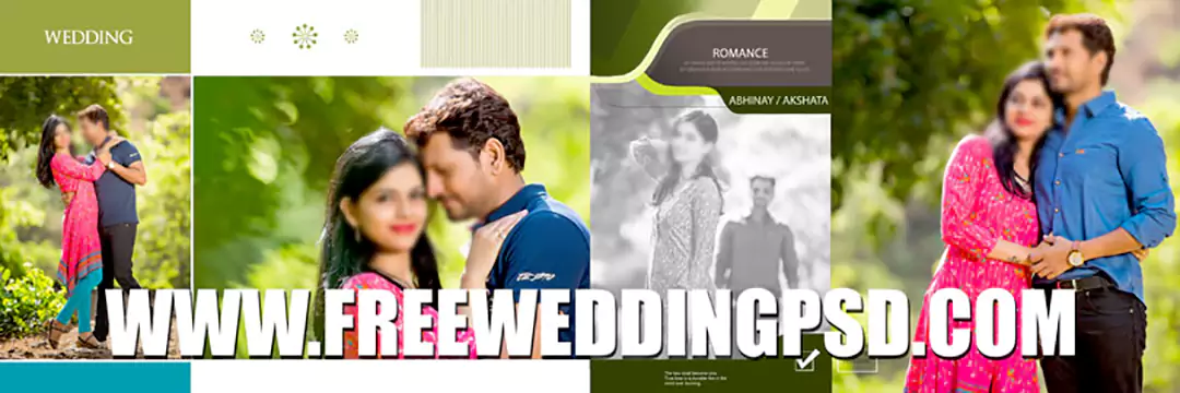 free download wedding album templates psd