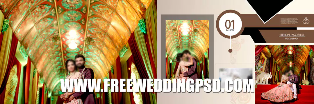 free download wedding album templates psd