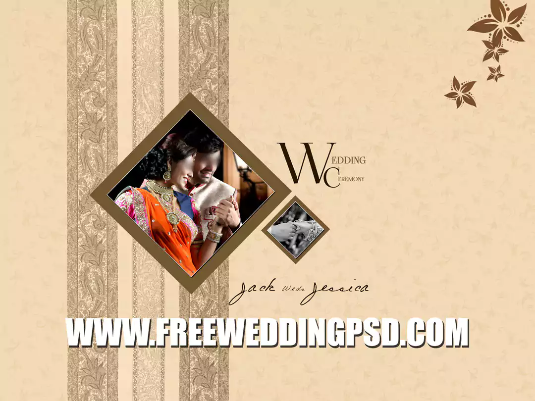 Free Wedding PED #Psd  (17) | photo album cover design your own