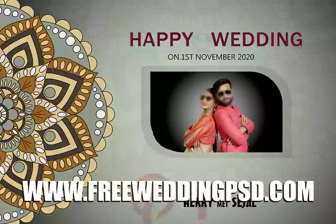 Free Wedding PED #Psd  (26) | Download wedding album psd templates