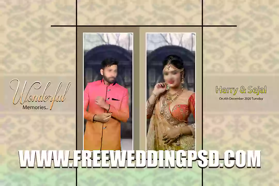 Free Wedding PED #Psd  (38) | indian wedding photo album psd templates free download
