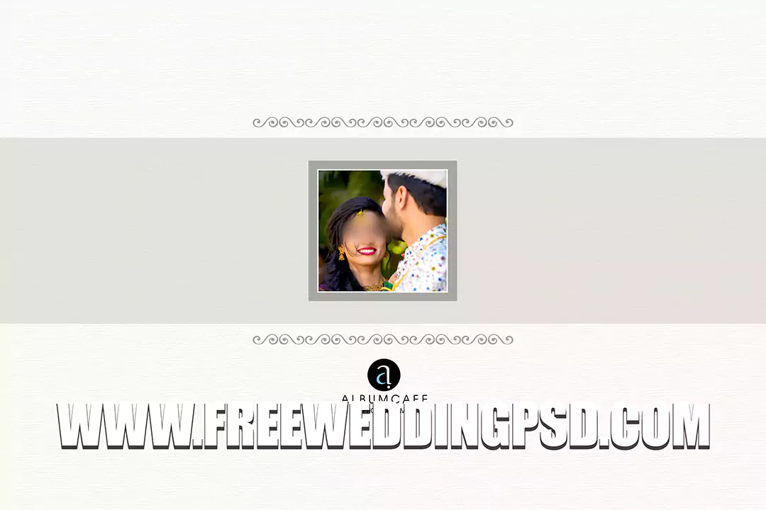 wedding album cover design