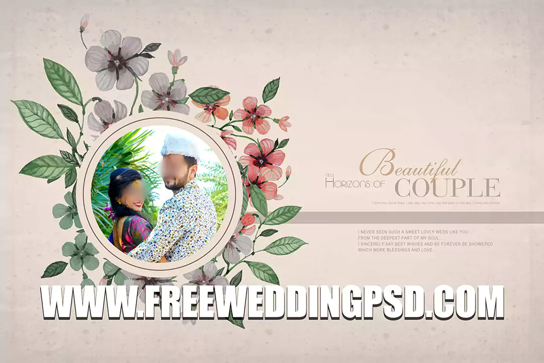 wedding album cover design