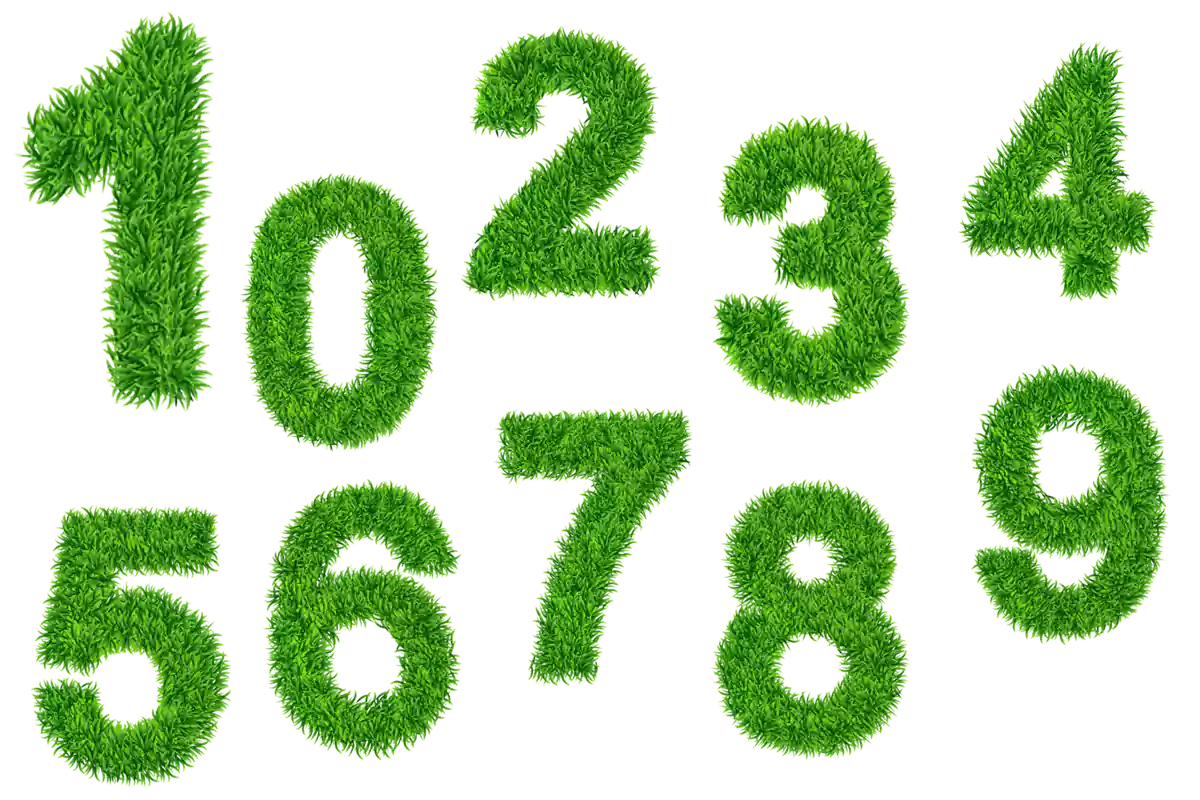 number design png file download 