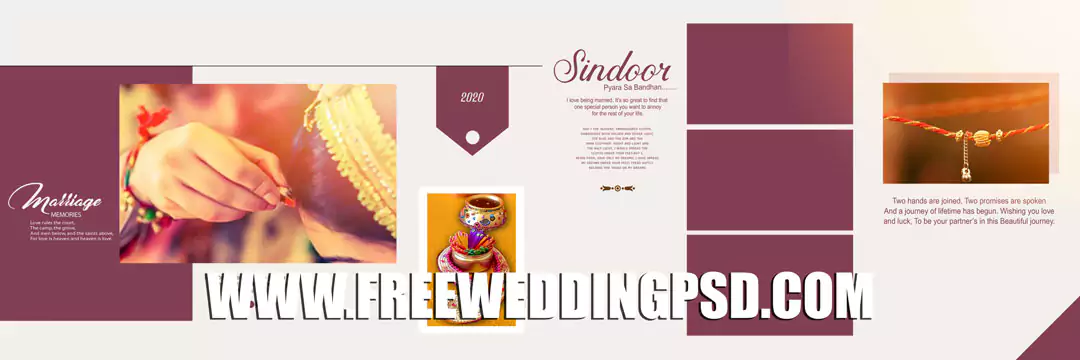 15 New & Latest Wedding Album Design 2020 PSD Sheets