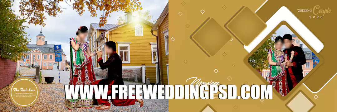 Wedding Background PSD 