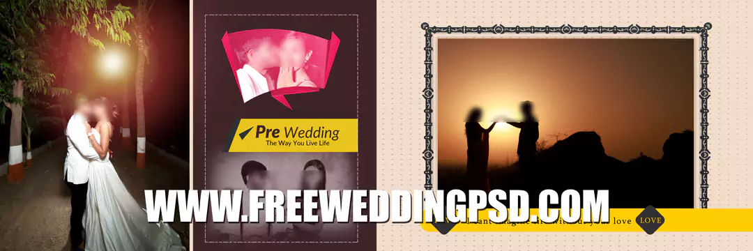 pre Wedding Album Templates