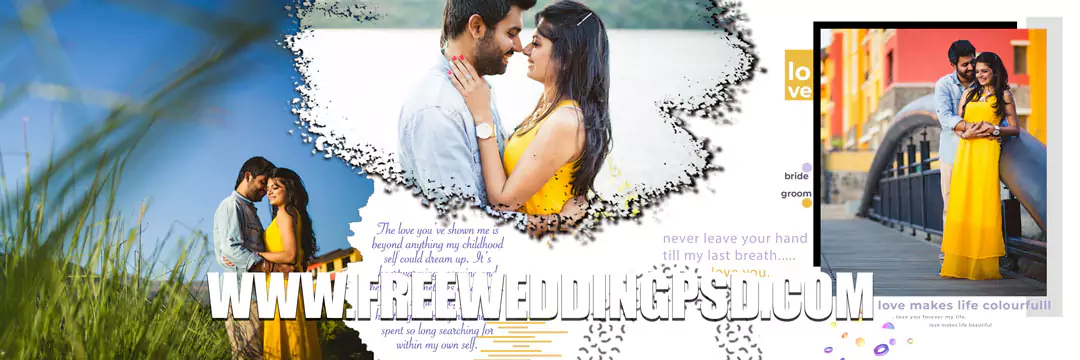 New Pre Wedding PSD Templates