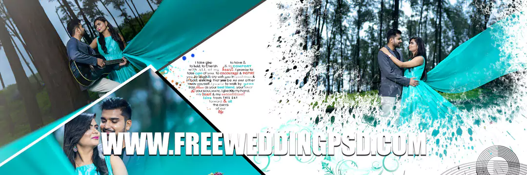 New Pre Wedding PSD Templates