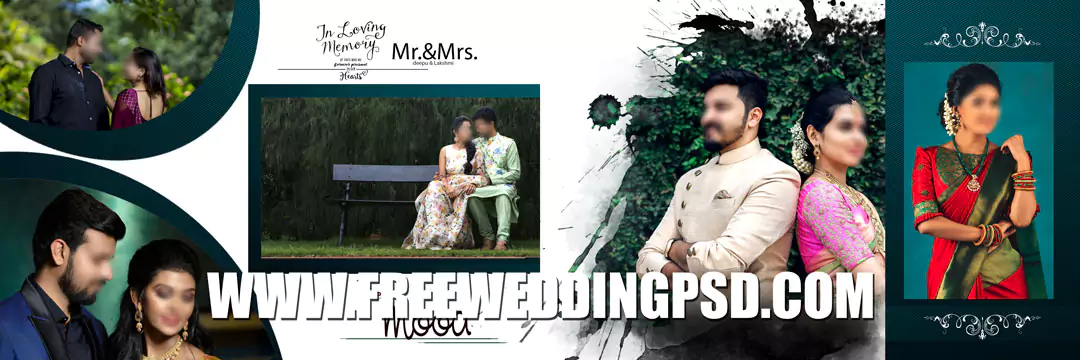 Prewedding Album Layout book design