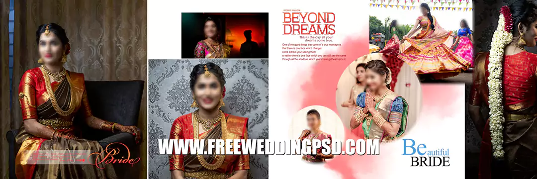 Prewedding Album Layout book design