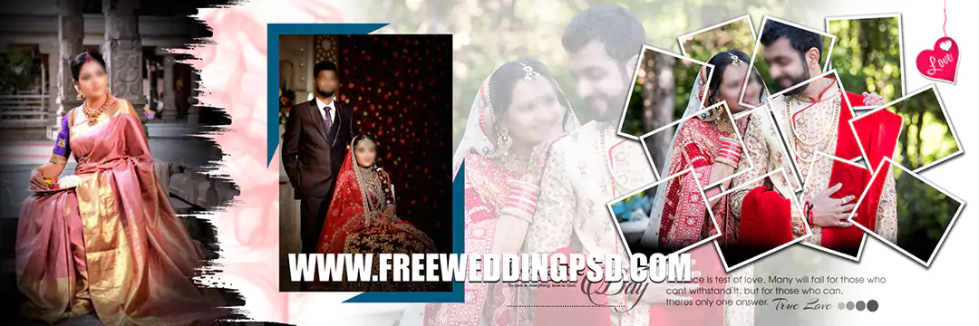 Prewedding Album Layout book design