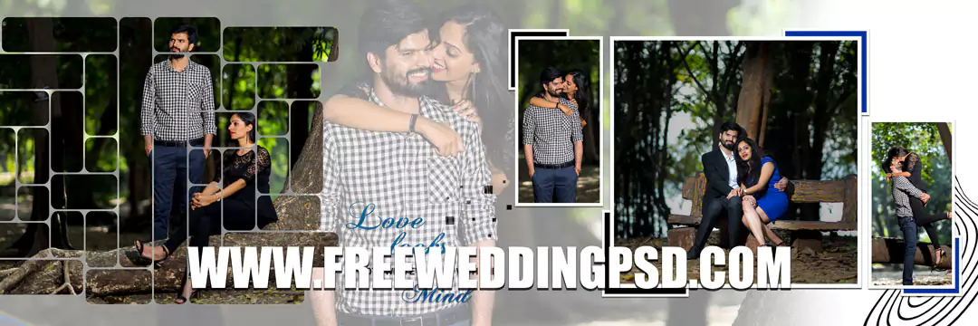 Pre Wedding Album 12x36 PSD Backgrounds Free Download 2021