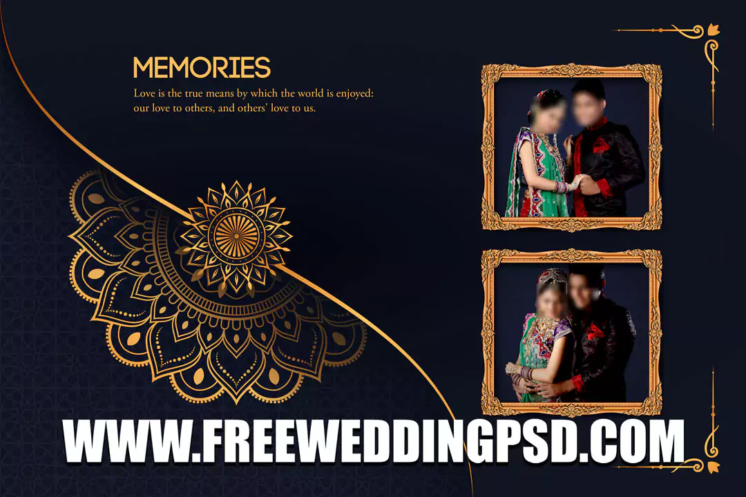 wedding album pad design psd 2021 free download