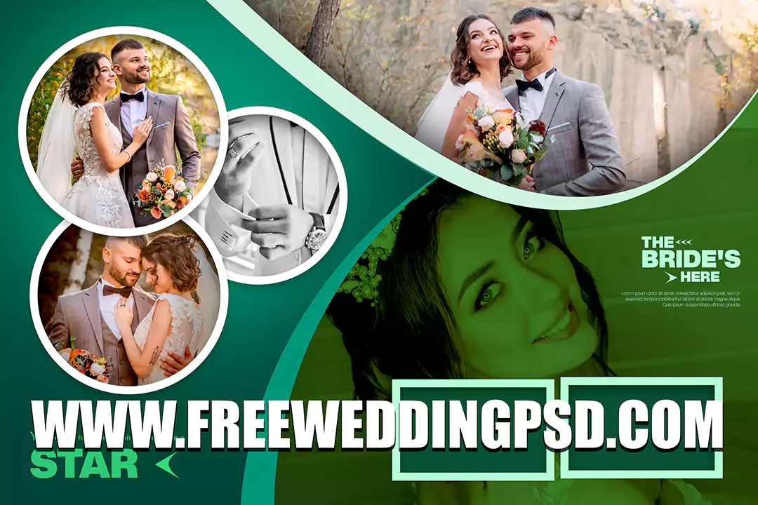 wedding album 12 x 18 templates