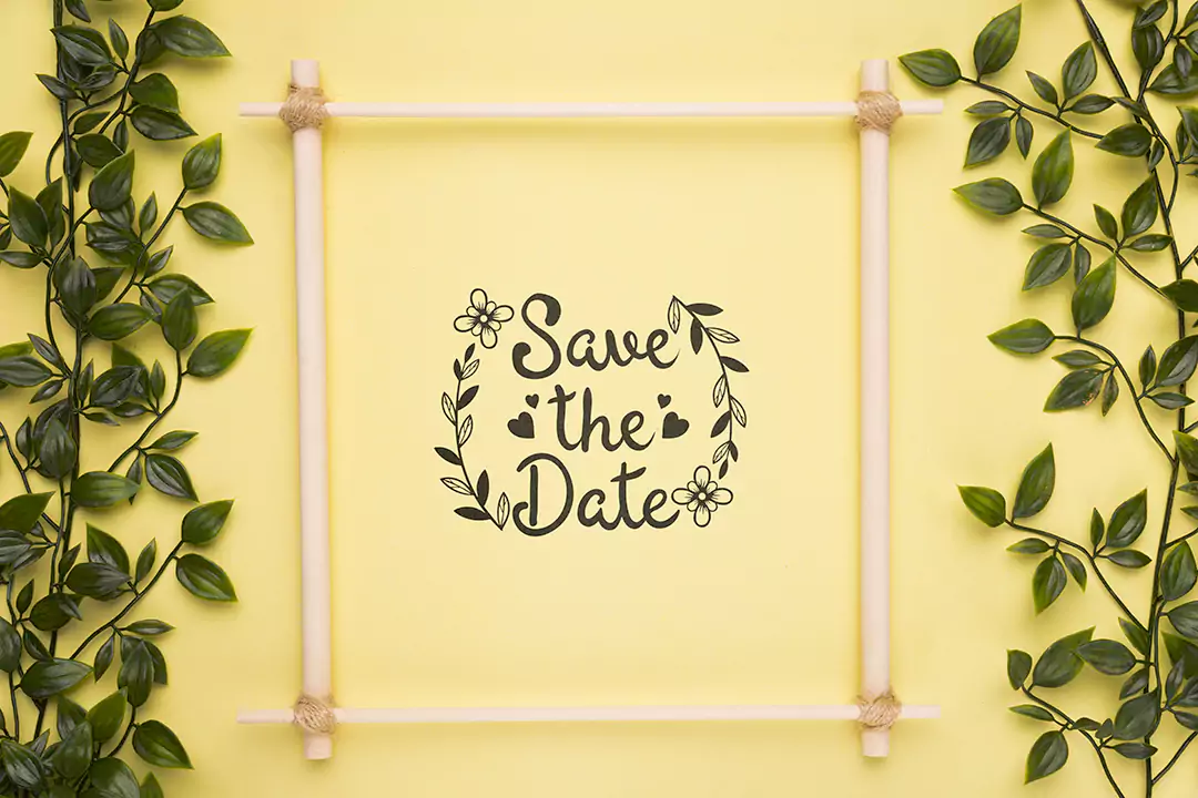 New save the date psd free download 2021