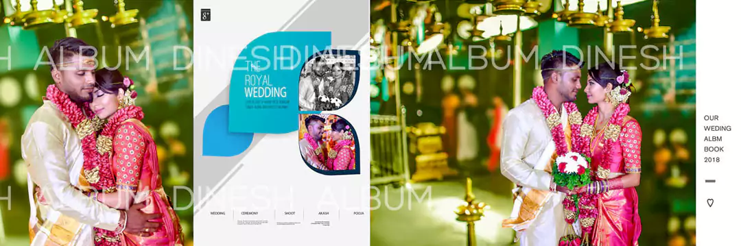 12×36 Wedding Album PSD Download